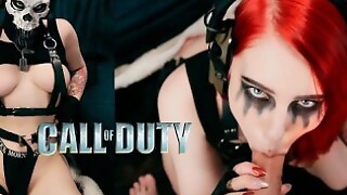 Dataminer mostró la cara de Ghost de Call of Duty. Garganta profunda, creampie - MollyRedWolf