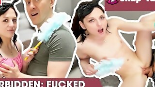 Marido se folla a la criada mientras la esposa está de compras (porno francés)! Snap-Fuck