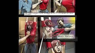 Cartoon sex - sweethearts receive snatch drilled and screaming from wang