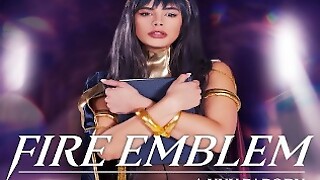 Big Tits Babe Violet Starr As Tharja Cares About Your Dick In FIRE EMBLEM A XXX Parody