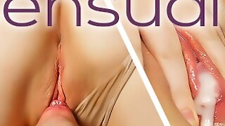 Cunnilingus And Pussy Creampie Best Morning Fuck Lovely Dove 4K Facesitting Pussy Licking